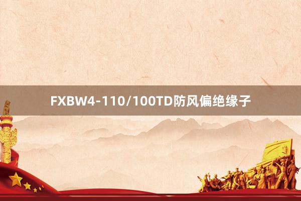 FXBW4-110/100TD防风偏绝缘子